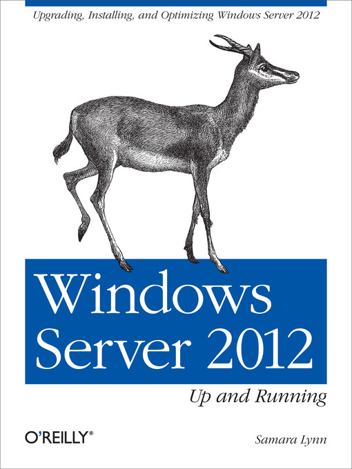 Title details for Windows Server 2012 by Samara  Lynn - Available
